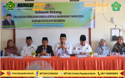 Penilaian Kinerja Kepala Madrasah (PKKM) Asafil Kudri di MTsN 2 Payakumbuh