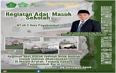 Niniak Mamak Masuk MTsN 2 Kota Payakumbuh: Wujud Sinergi Adat dan Pendidikan