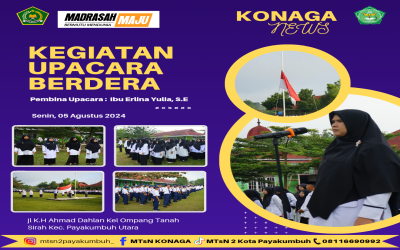 Upacara Bendera MTsN 2 Kota Payakumbuh