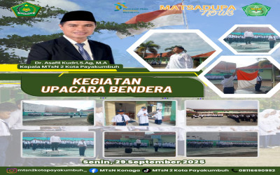 Disiplin dan Tanggung Jawab: Kunci Menuju Generasi Unggul dalam Amanat Upacara Bendera di SMA PGRI