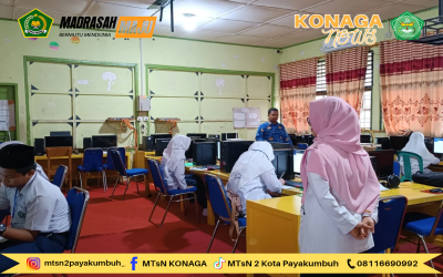15 Siswa MTsN 2 Kota Payakumbuh Ikuti Olimpiade Sains Nasional Tingkat Kota/Kabupaten