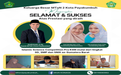 Perjuangan MTsN 2 Payakumbuh  dalam Islamic Science Competition Kemenag